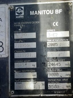 Nakladač Manitou MLT 845 - 120 LSU - 6