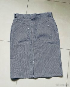 Psikava denim sukna - 6