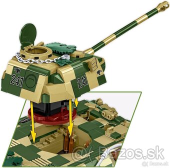 Stavebnica COBI Panzer V Panther Ausf. D - LIMITED EDITION - 6