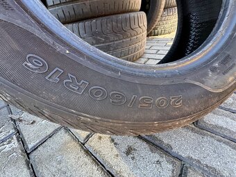 205/60 R16 letné pneu super stav - 6