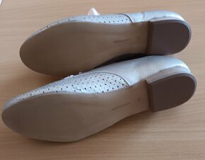 Dámske kožené topánky veľ. 39 - 6