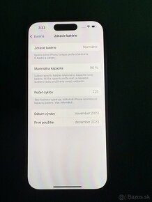 Iphone 15 PRO 128gb Blue Titanium - 6