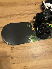 Snowboard K2 163cm +Topanky NITRO+chranic - 6