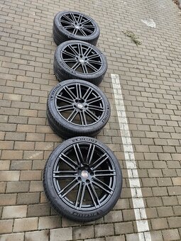 Disky 5x130 R21 + pneu Michelin 295/35 R21 - 6