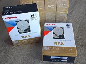 NOVÁ Toshiba 6/ 8/ 12/ 14/ 16/ 18TB N300 Pro - NAS CMR - 6