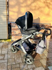 Kočík Stokke trailz terrain black melange - 6