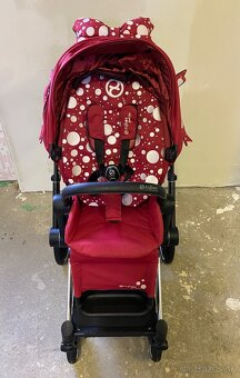 Športový kočík Cybex Priam Chrome Black - Petticoat Red - 6