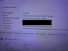 Predam Lenovo mini PC i7 12700T 4.8 GHz v Lenovo zaruke - 6