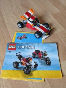 4 sety Lego creator - 5764, 5763, 31004, 5866 - 6