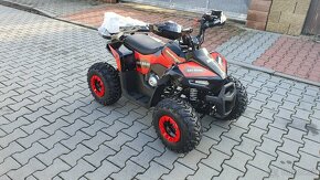 Dětská čtyřtaktní čtyřkolka ATV MudHawk 110ccm 7kola černá - 6