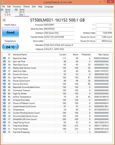 500GB HDD 2,5" 7200rpm 10ks 25€ množstevne zľavy po dohode - 6