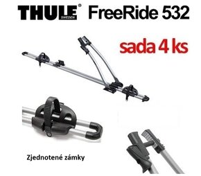 Nosič na bicykle Thule FreeRide 532 - sada 4ks - 6