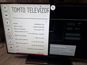 42'' LG SMART TV Cinema 3D LED TV, WEBOS - 6