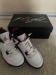 Air jordan 4 retro red cement - 6