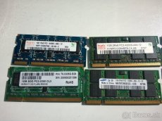 Pamäte RAM 256, 512 MB, 1 GB pre notebooky - 6