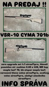 Airsoft sniperka VSR-10 cyma 701b full upgrade - 6