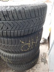 Predám na Audi A6, VW, zimné disky 225/55/17,  17tky.Pirelli - 6