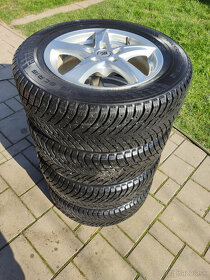 Zimná sada 16" Brock 5x112 + zánovné pneu NOKIAN 215/60 R16 - 6