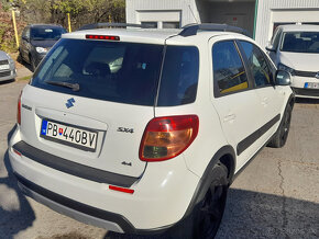 SUZUKI SX4 4x4 12/2009 benzín 88 kW - 6