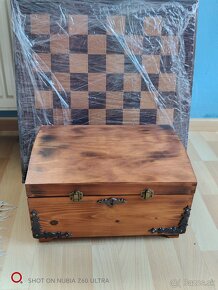 Predám unikátny šachový set ručná vyroba - 6