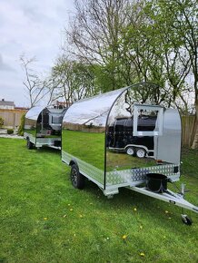 Food truck - pojazdná kuchyňa, výčap, predajňa 280cm - 6