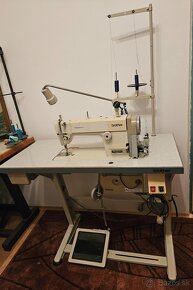 Priemyselný overlock + šijací stroj - 6