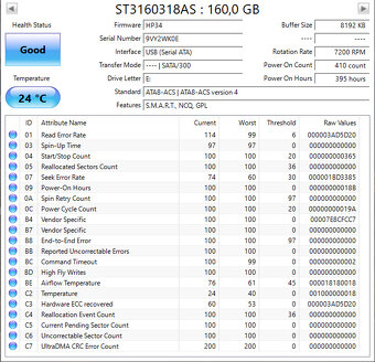 5ks 3,5'' 160GB Seagate SATA 7200rpm - skoro NOVÉ - 6