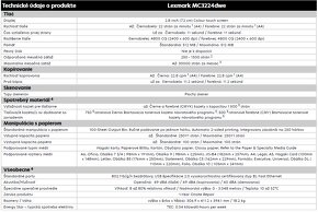 Lexmark MC3224dwe, farebna/laser, s 3 novymi orig. naplnami - 6