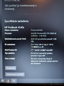 HP ProBook 4540s 15.6" - 6