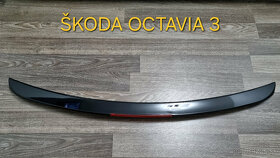 SKODA OCTAVIA 3 spoiler kridlo lipko na kufor - 6