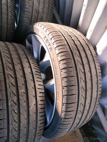 4ks alu disky orig. Škoda 5x112 R19 pneu 235/35 r19 - 6