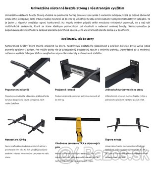 Hrazda na stenu TRUESTEEL - 6