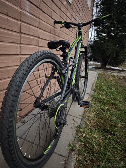 Bicykel Leader Fox MXC 26" – čierno-zelený - 6