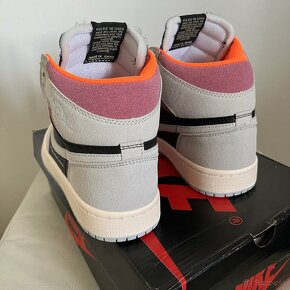 Jordan 1 High Neutral Grey Hyper Crimson 39 - 6