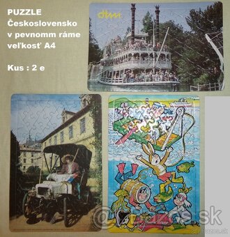 retro HRY, PUZZLE, SKLADAČKY - 6