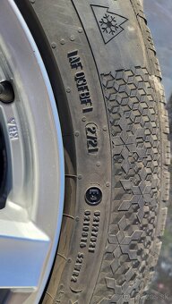 ALU disky DEZENT 5x112 R17 + zimné penu Continental 215/65 - 6