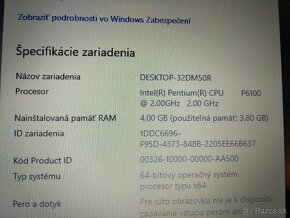 predám matičnú dosku pre notebook Hp elitebook 8440p - 6