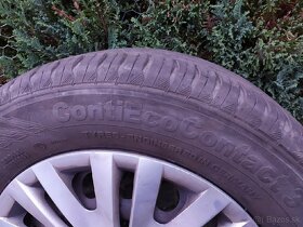 Oceľové disky VW s letnými pneu 195/65 R15 - 6