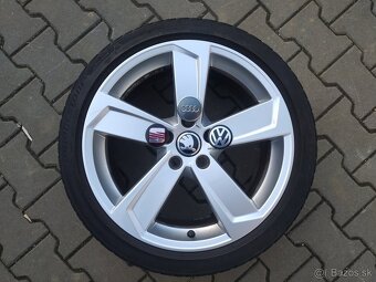 Orig. sada Audi, VW, Škoda, Seat 5x112 R18 + pneu 225/40 R18 - 6