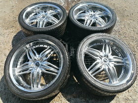 Alu sada = 5x112/5x114,3 = ZYOXX WHEELS = s pneu =295/35 R22 - 6