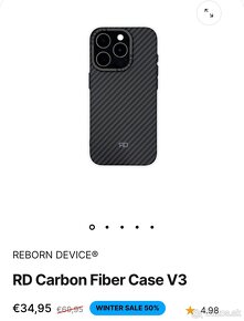 RD Carbon Fiber Case V3 -Iphone 13 - 6