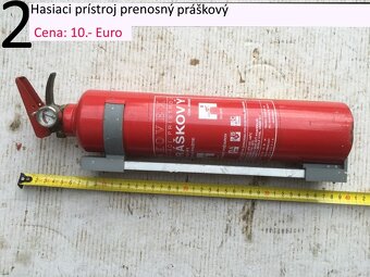 CO2 flaša a prenosné hasiace prístroje ručné - 6