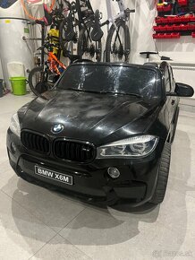 Elektrické autíčko BMW X6 M dvojmiestne XXL čierne - 6