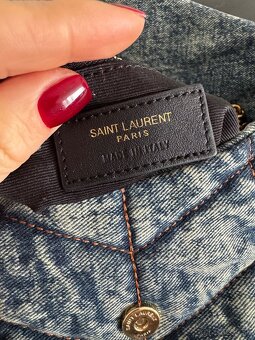 YSL jeans rifľová kabelka - 6