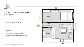 Moderný 2 izbový byt v NOVOSTAVBE v Prešove, Nižná Šebastová - 6