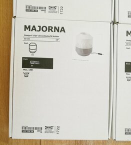 Ikea MAJORNA stolová lampa papierová - 6