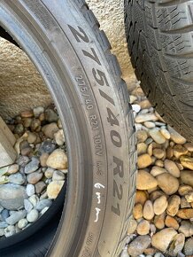 Predám Pirelli scorpion winter r21 zimné - 6