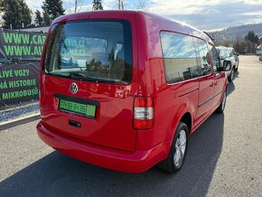 ► VW CADDY MAXI 1,6 MPI-75 KW, 7 MÍST, DEŠŤOVÝ SENZOR ◄ - 6