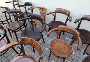 Křesla TON, THONET, MUNDUS, KOHN - po renovaci - 6