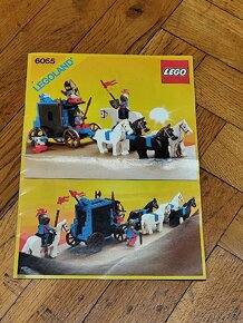 Vintage Lego 6055 Prisoner Convoy, Box, návod - 6